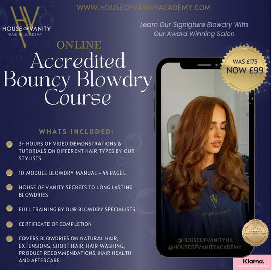 Online Accredited Blowdry Course